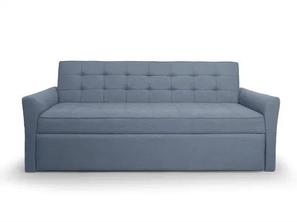 Zenith Sofa Cum Bed in Denim Blue